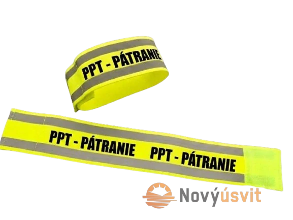 Reflexný pásik na ruku PPT - Pátranie