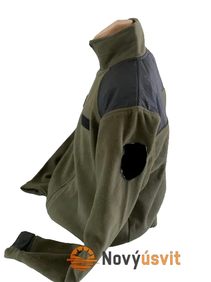 Flisová bunda FS unisex zelená