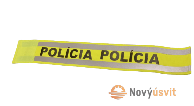 Reflexný pásik na ruku Polícia