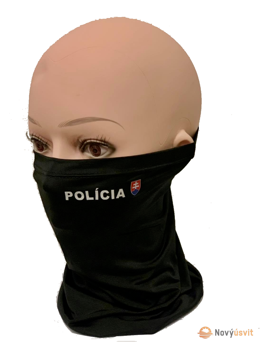 Nákrčník POLICIA - čierny