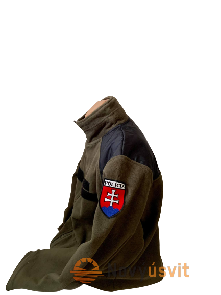 Flisová bunda unisex zelená - XL