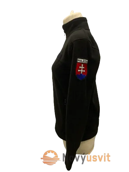 Dámska flisová bunda čierna S