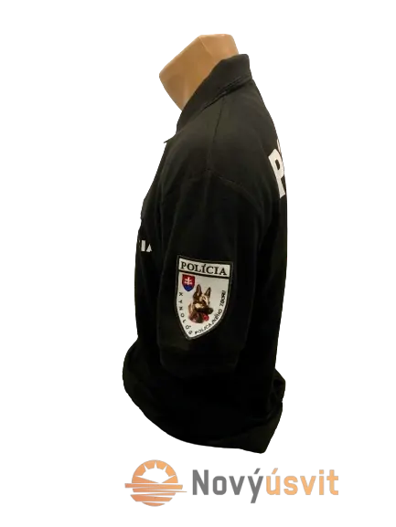 Pánska polokošeľa PSOVOD čierna