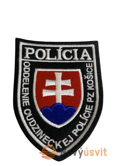 Výšivka Cudzinecká Polícia