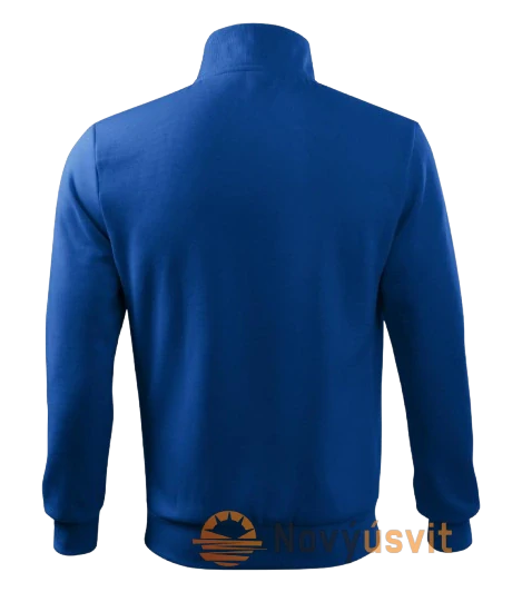 Pánska mikina na zips ADVENTURE Kráľovská - modrá XXL