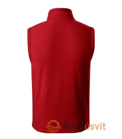 Unisex Fleece vesta bez rukávov EXIT Červená