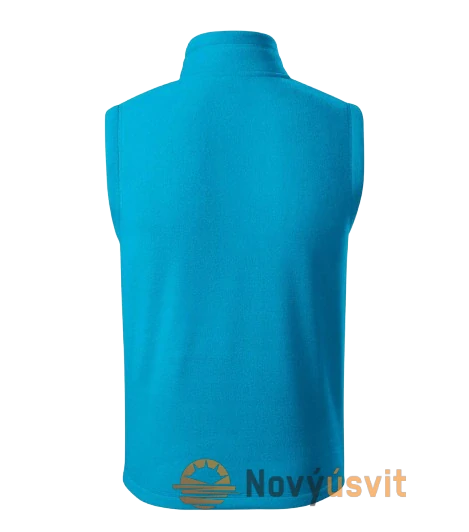 Unisex Fleece vesta bez rukávov EXIT Tyrkysová