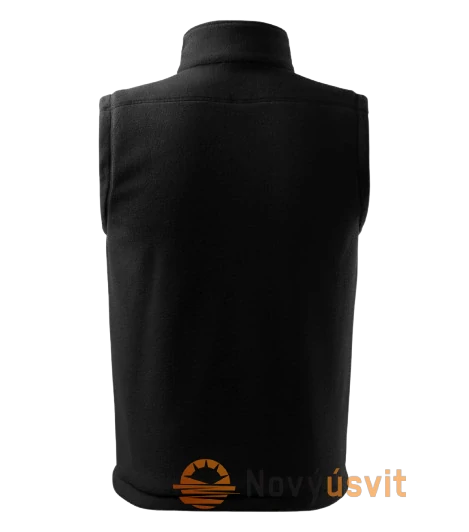 Unisex Fleece vesta bez rukávov NEXT Čierna