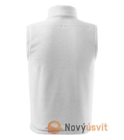 Unisex Fleece vesta bez rukávov NEXT Biela