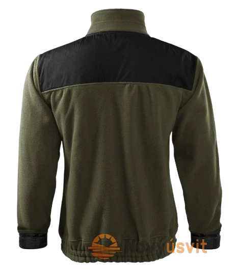Pánska fleece bunda HI-Q Olivová