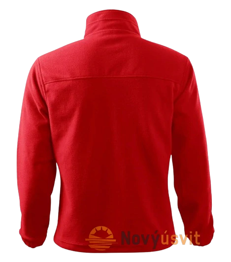 Pánska fleece Mikina JACKET Červená 
