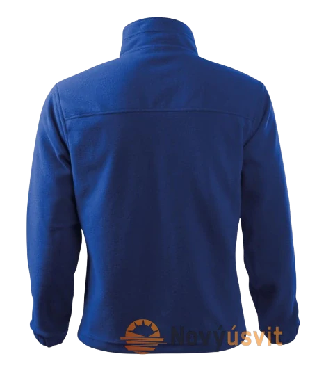 Pánska fleece Mikina JACKET Kráľovská - modrá