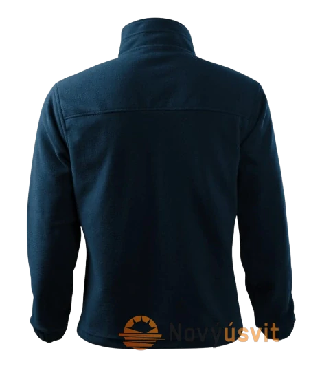 Pánska fleece Mikina JACKET Tmavo - Modrá