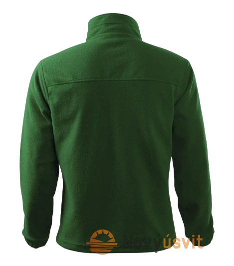 Pánska fleece Mikina JACKET Zelená 