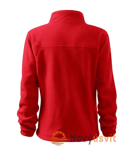 Dámska fleece Mikina JACKET Červená 