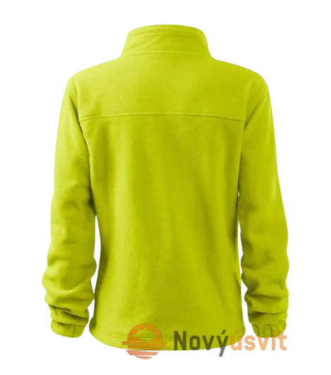 Dámska fleece Mikina JACKET Limetka