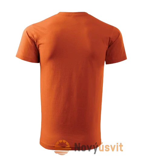 Pánske tričko BASIC Oranžová XXXL