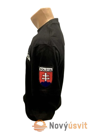 Pánske tričko čierne vyšívané S
