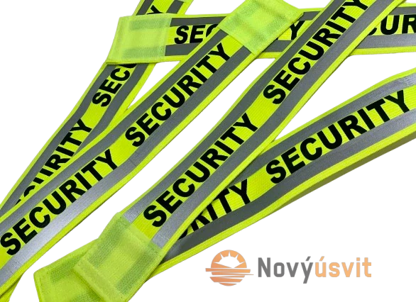 Reflexný pásik na ruku - Security