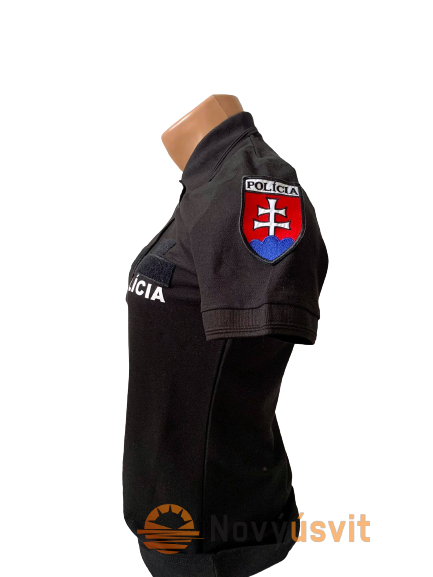 Dámska polokošeľa čierna