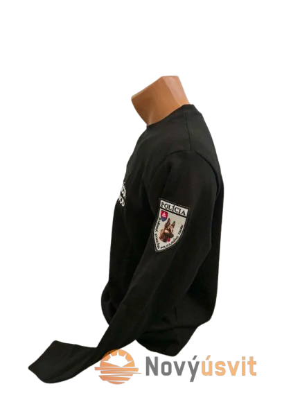 Mikina kynologia vyšívaná unisex two čierna M