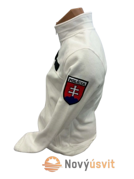 Dámska flisová bunda Dopravná Polícia biela L