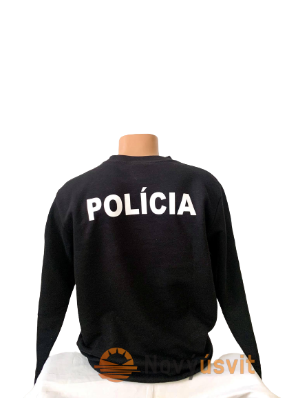 Mikina unisex čierna - XL