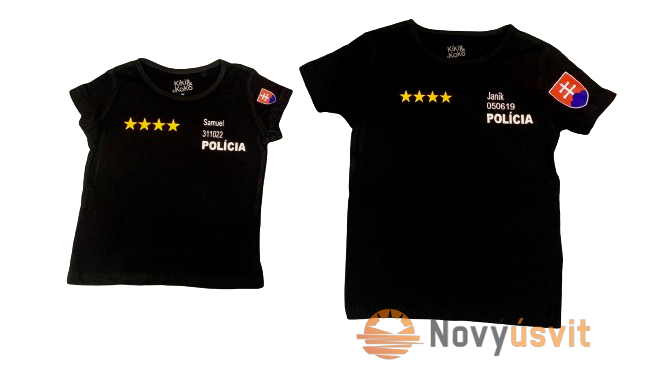 Detské tričko Polícia 92