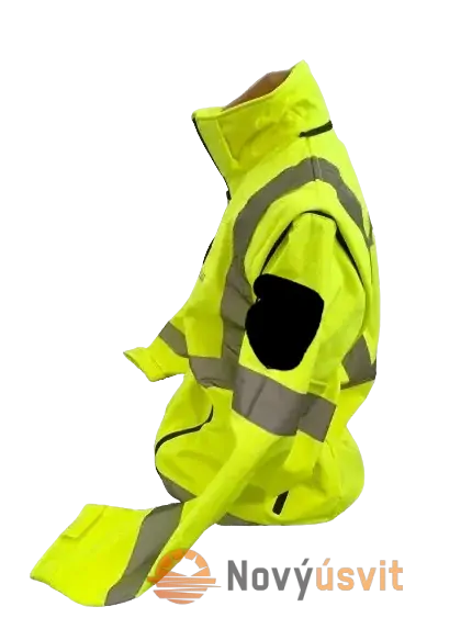 Softshell bunda Finančná správa - žltá
