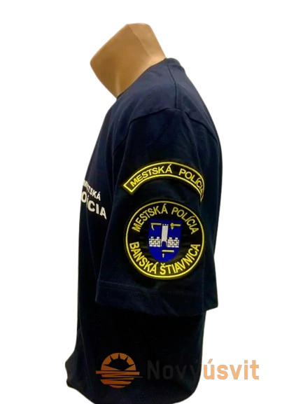 Pánske tričko Mestská polícia modré S