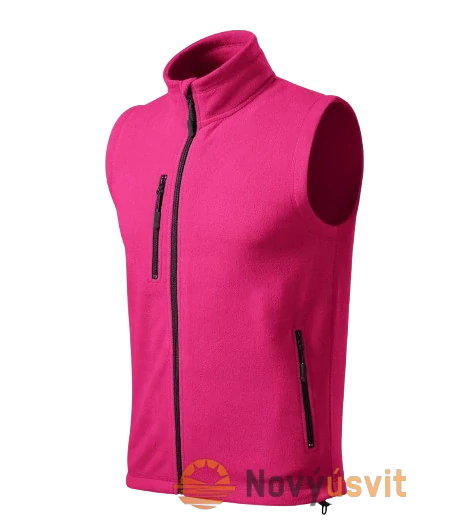 Unisex Fleece vesta bez rukávov EXIT Ružová