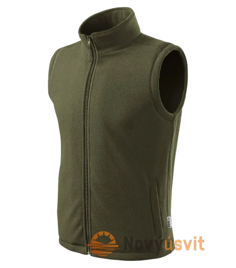 Unisex Fleece vesta bez rukávov NEXT Military