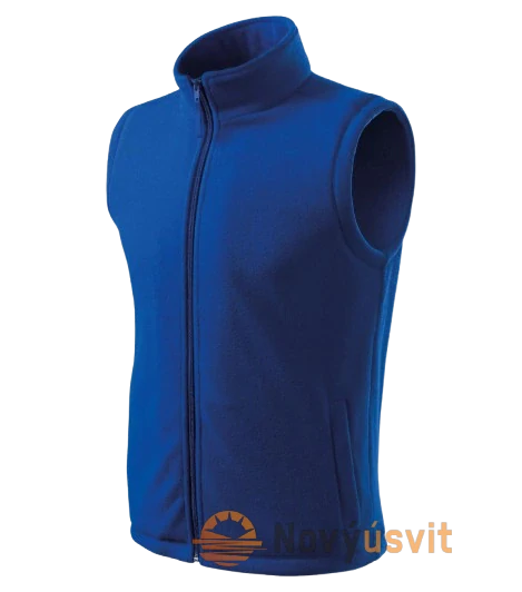 Unisex Fleece vesta bez rukávov NEXT Kráľovská - modrá