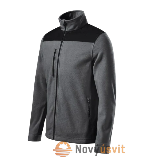 Pánska fleece bunda EFECT Šedá M
