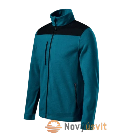Pánska fleece bunda EFECT Tyrkysová 