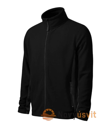 Pánska fleece bunda FROSTY Čierna