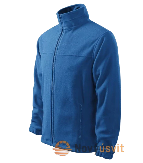 Pánska fleece Mikina JACKET Modrá 
