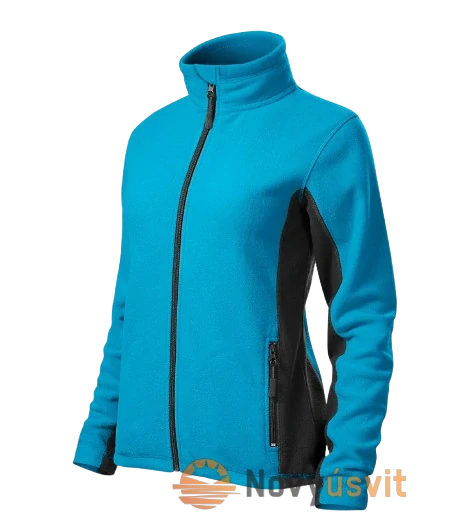 Dámska fleece bunda FROSTY Tyrkysová