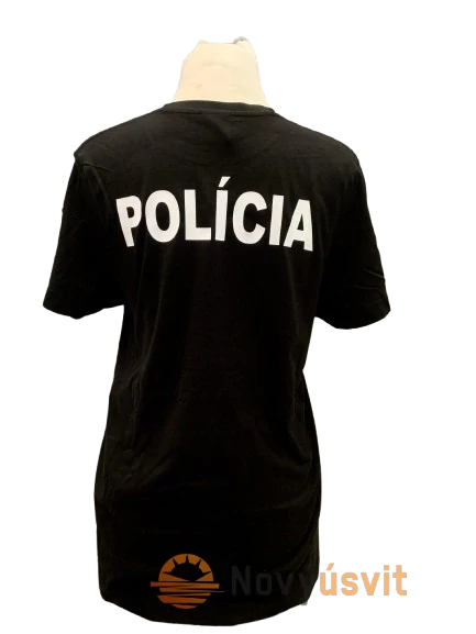Dámske tričko bez suchých zipsov čierne L
