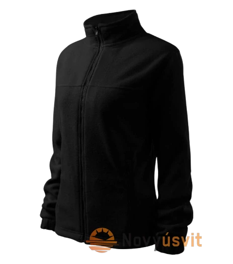 Dámska fleece Mikina JACKET Čierna 