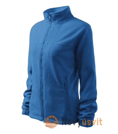 Dámska fleece Mikina JACKET Modrá