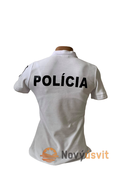 Dámska polokošeľa biela