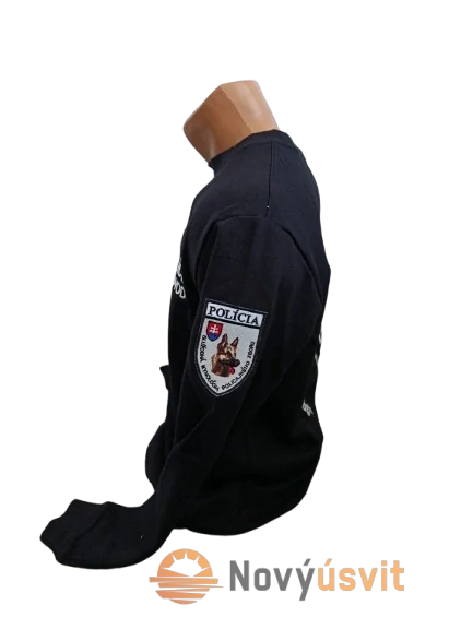 Mikina kynologia vyšívaná unisex čierna