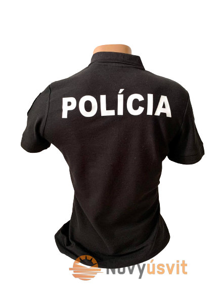 Dámska polokošeľa čierna