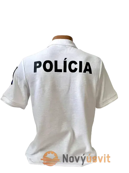 Pánska polokošeľa biela