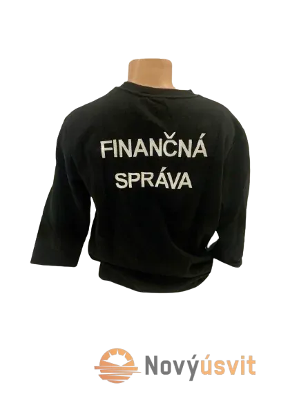 Mikina unisex čierna FS