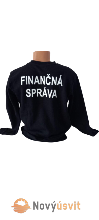 Tričko čierne dlhý rukáv FS -S