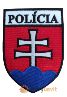 Výšivka Polícia farebná