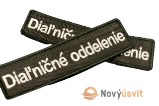 Výšivka Diaľničné oddelenie