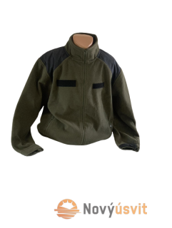 Flisová bunda FS unisex zelená